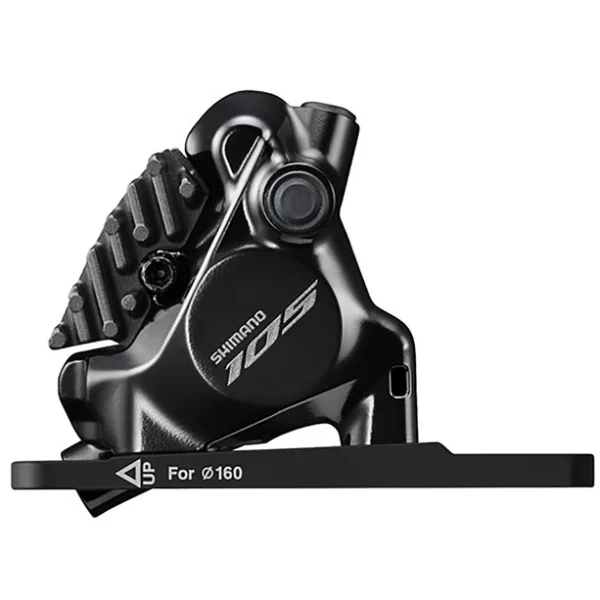 Shimano 105 BR-R7170 Étrier De Frein à Disque Flat Mount Avant, Noir des prix incroyables 1