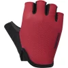 solde en ligne Shimano Airway Gants Courts Rembourrés Enfant, Rouge/noir 5