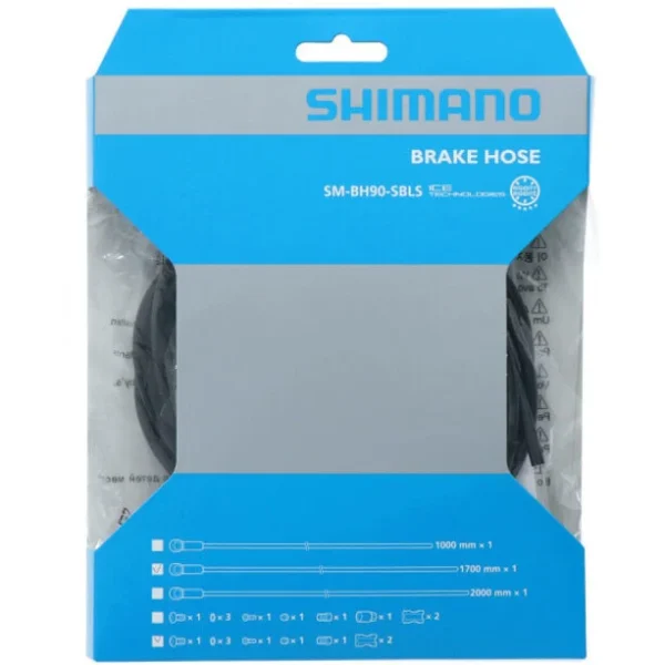 Meilleur Prix Garanti Shimano Deore XT SM-BH90-SBLS Câble De Frein, Noir 1