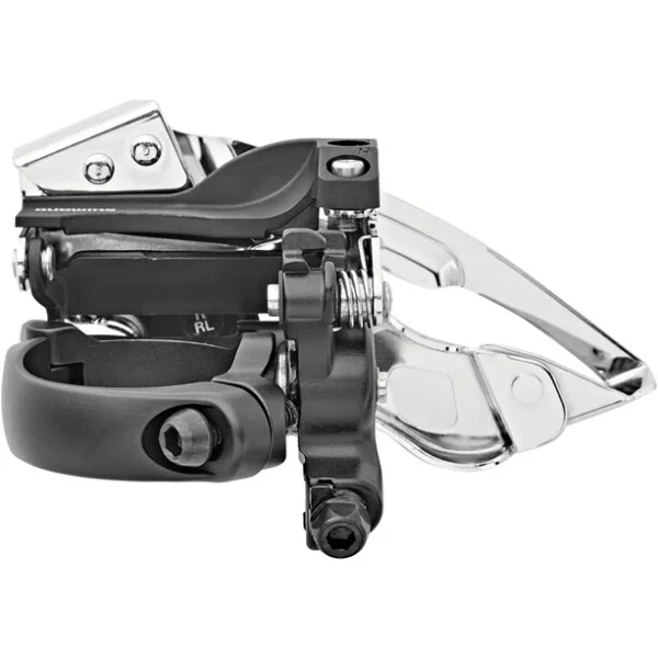 destockage Shimano Deore XT Trekking FD-T8000 Dérailleur Avant Collier Profond 3×10 Down Swing, Noir 1