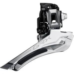 magasin pour Shimano GRX FD-RX810 Dérailleur Avant 2×11 Braze-On, Noir/argent 12