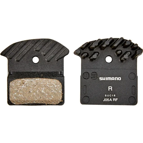 luxe soldes Shimano J05A-RF Resin Plaquettes De Frein à Disque Avec Ailettes Pour XTR/XT/SLX/Deore/Alfine/Ultegra 1