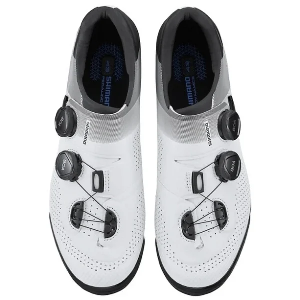 Couleurs variées Shimano SH-XC702 Chaussures, Blanc/noir 1