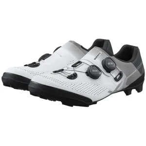 Couleurs variées Shimano SH-XC702 Chaussures, Blanc/noir 8