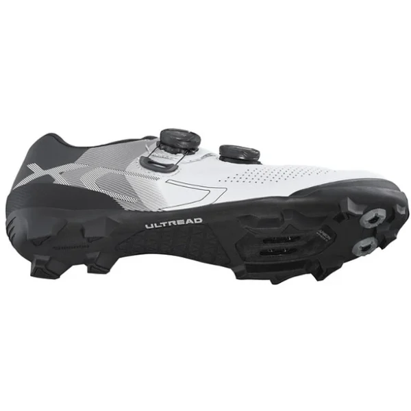 Couleurs variées Shimano SH-XC702 Chaussures, Blanc/noir 4