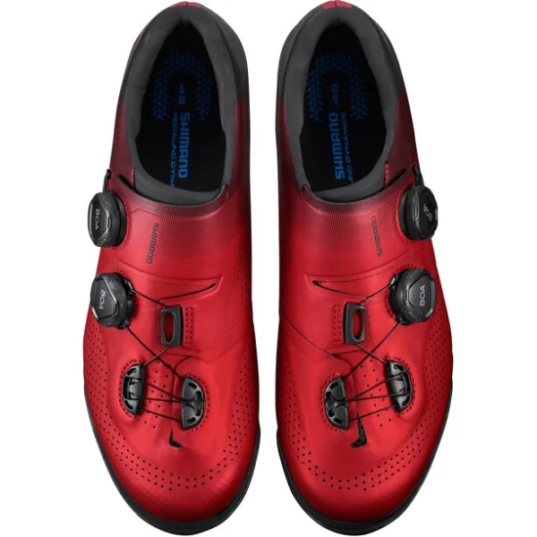 Shimano SH-XC702 Chaussures Large, Rouge/noir vente à bas prix 1