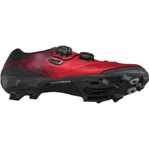 Shimano SH-XC702 Chaussures Large, Rouge/noir vente à bas prix 10